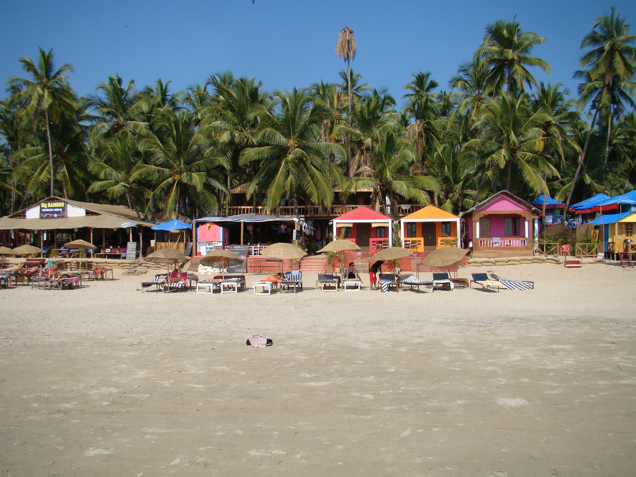 Wasserlandschaft in Kerala